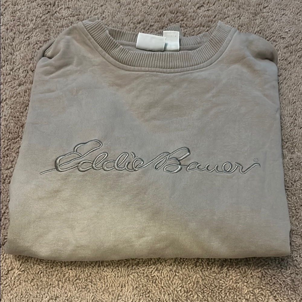 Eddie Bauer Men's Gray Sweater